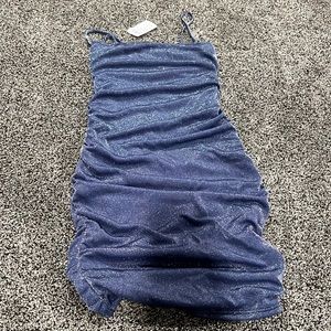 Windsor Blue Mini Dress. Size:S